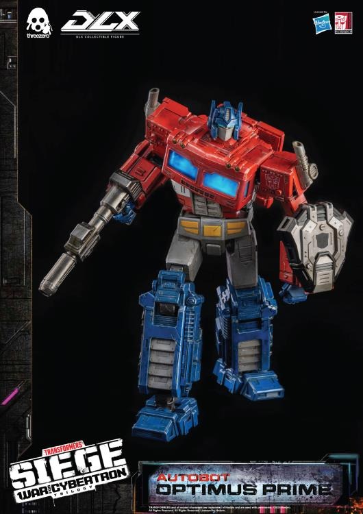Transformers: War for Cybertron Trilogy DLX Scale Collectible Series Autobot Optimus Prime Action Figure (Reissue)