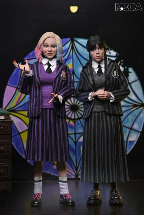 Wednesday Wednesday & Enid Clothed Action Figure Two-Pack