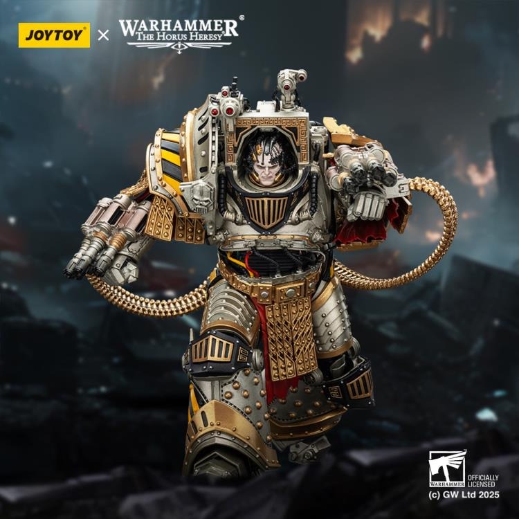 Warhammer 40K - The Horus Heresy - Iron Warriors - Perturabo, Primarch of the IVth Legion 1/18 Scale Action Figure