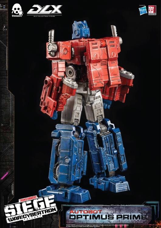 Transformers: War for Cybertron Trilogy DLX Scale Collectible Series Autobot Optimus Prime Action Figure (Reissue)