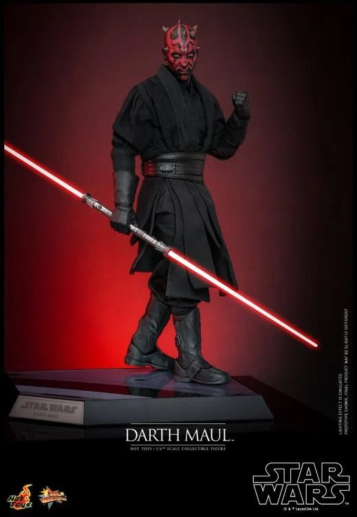 Star Wars: The Phantom Menace - Darth Maul With Sith Speeder 1/6th Scale Collectible Figure Set - MMS749