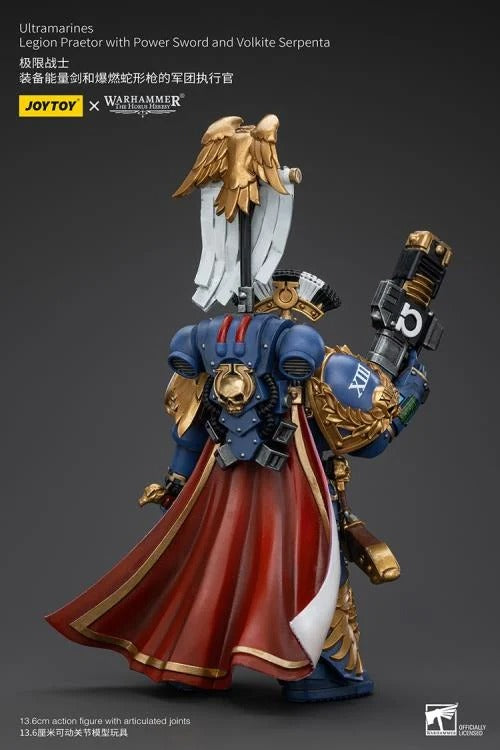 Warhammer: The Horus Heresy - Ultramarines - Legion Praetor with Power Sword and Volkite Serpenta