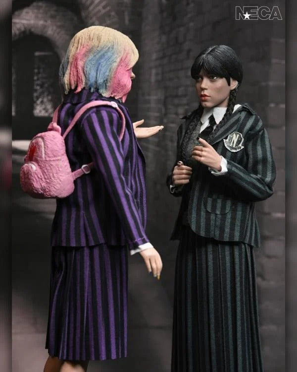 Wednesday Wednesday & Enid Clothed Action Figure Two-Pack