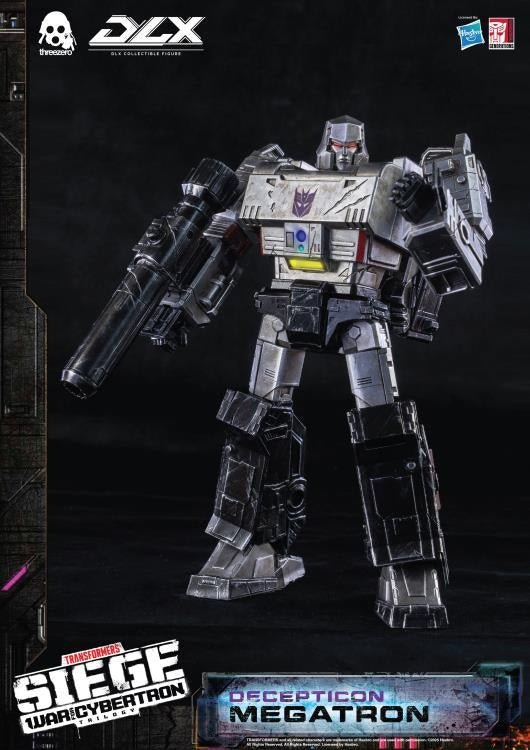 Transformers: War for Cybertron Trilogy DLX Scale Collectible Series Decepticon Megatron Action Figure (Reissue)