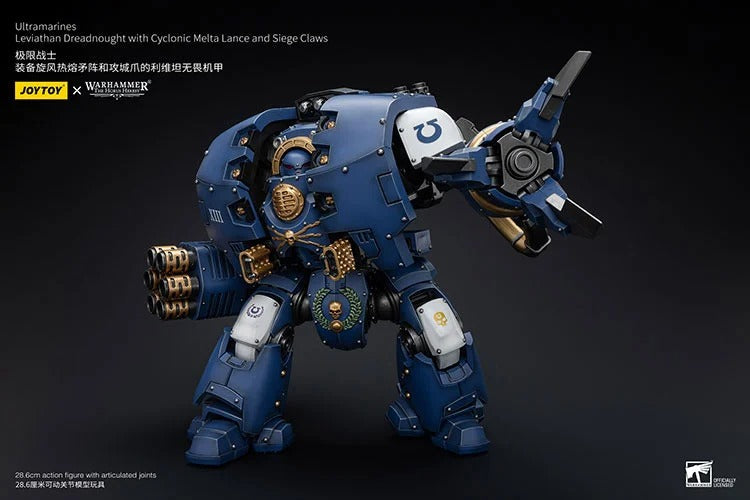 Warhammer: The Horus Heresy - Ultramarines - Leviathan Dreadnought with Cyclonic Melta Lance and Siege Claws
