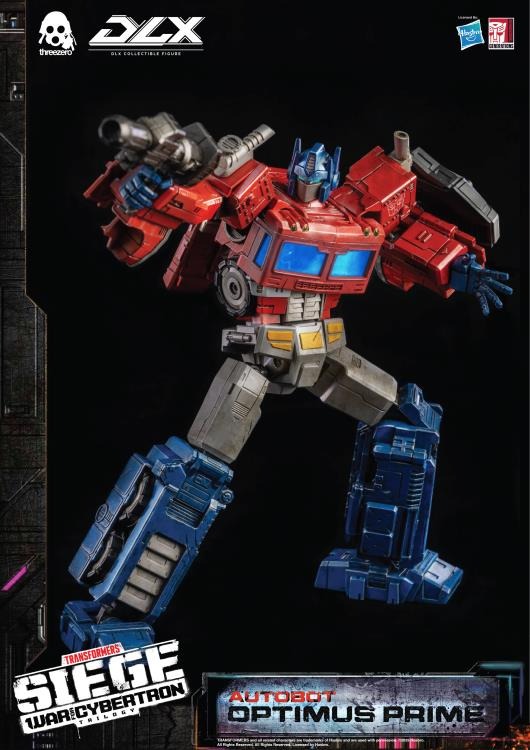 Transformers: War for Cybertron Trilogy DLX Scale Collectible Series Autobot Optimus Prime Action Figure (Reissue)