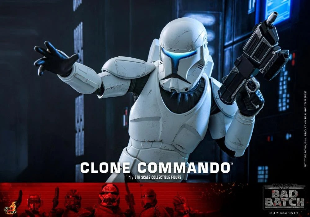 Star Wars: The Bad Batch - Clone Commando 1/6th Scale Collectible Figure - TMS131