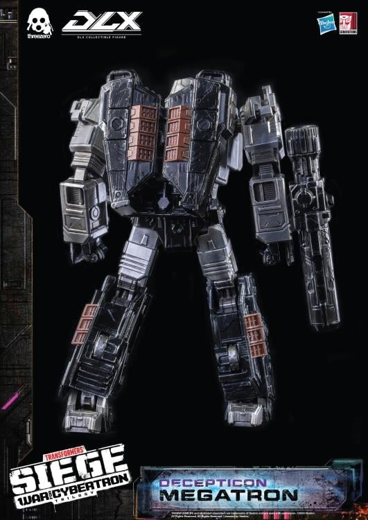 Transformers: War for Cybertron Trilogy DLX Scale Collectible Series Decepticon Megatron Action Figure (Reissue)