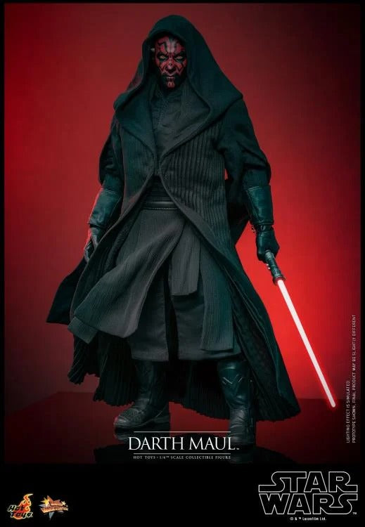 Star Wars: The Phantom Menace - Darth Maul With Sith Speeder 1/6th Scale Collectible Figure Set - MMS749