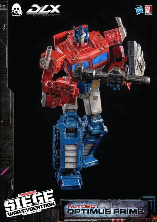 Transformers: War for Cybertron Trilogy DLX Scale Collectible Series Autobot Optimus Prime Action Figure (Reissue)