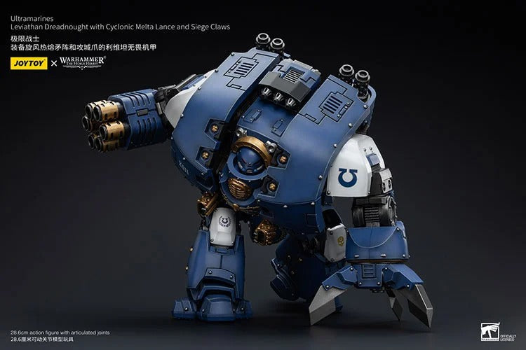 Warhammer: The Horus Heresy - Ultramarines - Leviathan Dreadnought with Cyclonic Melta Lance and Siege Claws