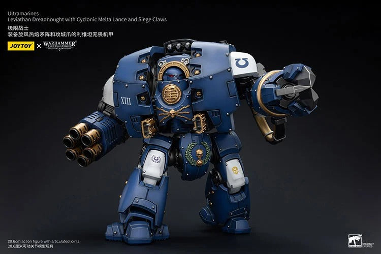 Warhammer: The Horus Heresy - Ultramarines - Leviathan Dreadnought with Cyclonic Melta Lance and Siege Claws