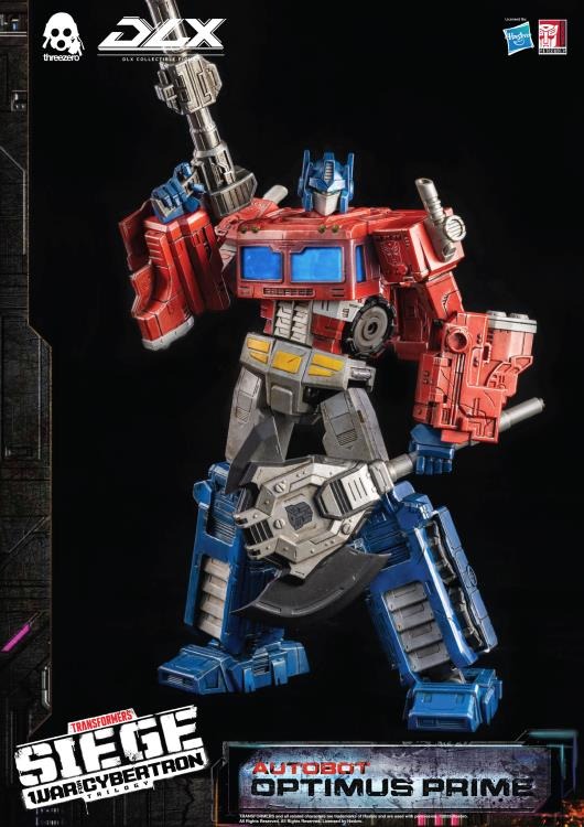 Transformers: War for Cybertron Trilogy DLX Scale Collectible Series Autobot Optimus Prime Action Figure (Reissue)