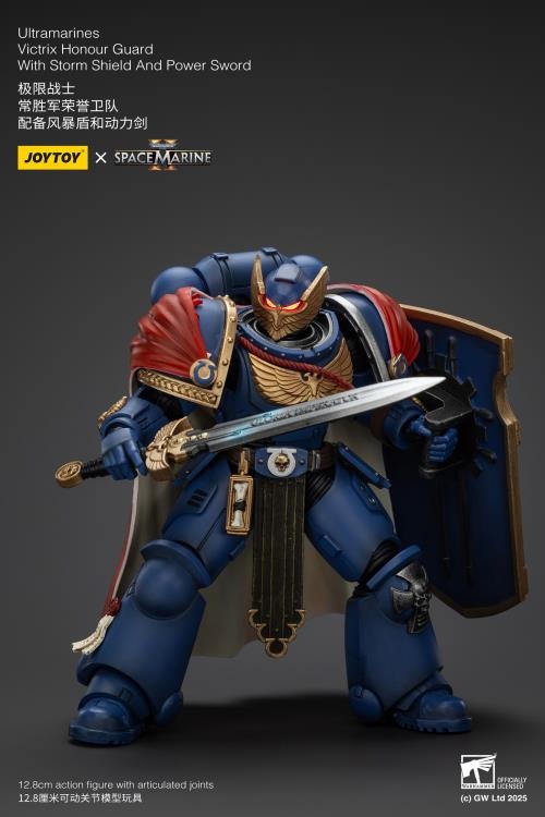 Warhammer 40K - Ultramarines - Victrix Honour Guard with Storm Shield and Power Sword