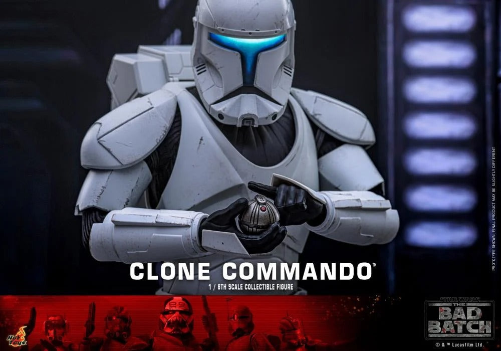 Star Wars: The Bad Batch - Clone Commando 1/6th Scale Collectible Figure - TMS131
