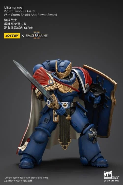 Warhammer 40K - Ultramarines - Victrix Honour Guard with Storm Shield and Power Sword