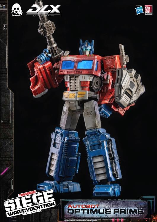 Transformers: War for Cybertron Trilogy DLX Scale Collectible Series Autobot Optimus Prime Action Figure (Reissue)