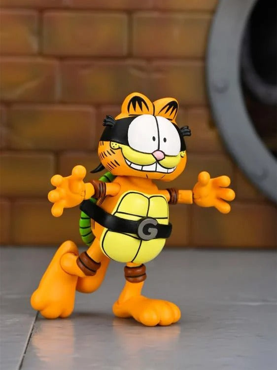 Teenage Mutant Ninja Turtles x Garfield Ultimate Garfello & Odie (Archie Comics) Action Figure Set