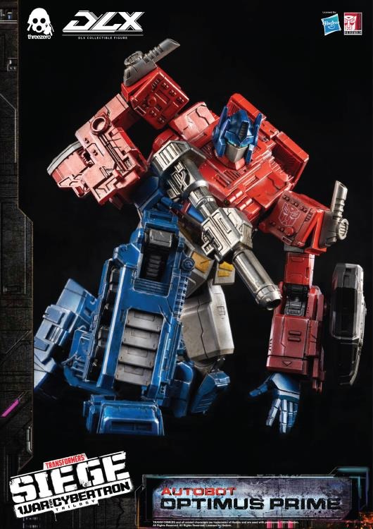 Transformers: War for Cybertron Trilogy DLX Scale Collectible Series Autobot Optimus Prime Action Figure (Reissue)