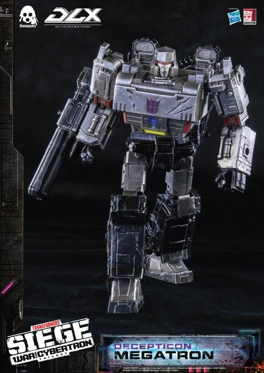 Transformers: War for Cybertron Trilogy DLX Scale Collectible Series Decepticon Megatron Action Figure (Reissue)