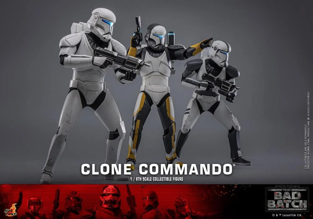 Star Wars: The Bad Batch - Clone Commando 1/6th Scale Collectible Figure - TMS131