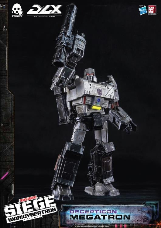Transformers: War for Cybertron Trilogy DLX Scale Collectible Series Decepticon Megatron Action Figure (Reissue)