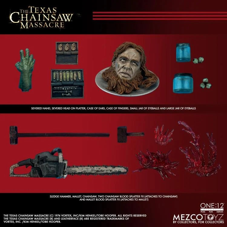 The Texas Chainsaw Massacre (2003) One:12 Collective Leatherface Action Figure (preorder)
