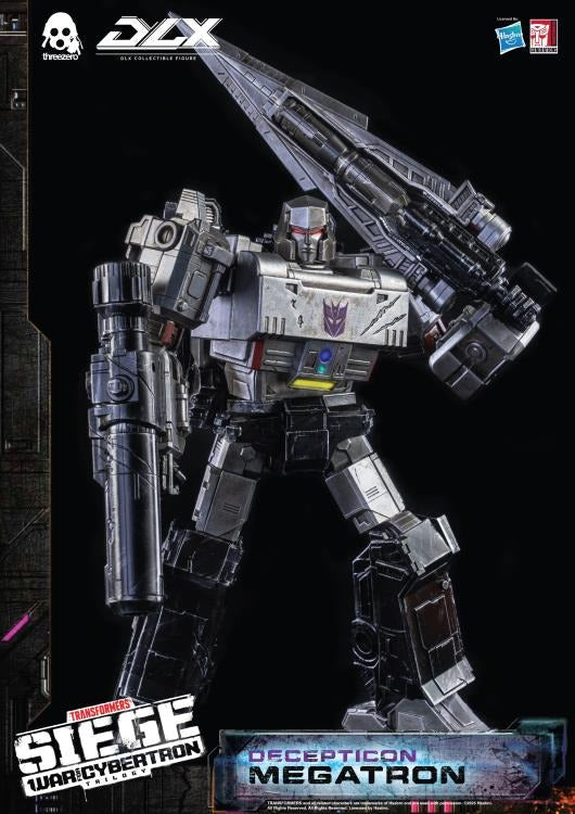 Transformers: War for Cybertron Trilogy DLX Scale Collectible Series Decepticon Megatron Action Figure (Reissue)