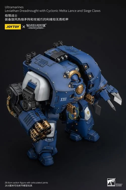 Warhammer: The Horus Heresy - Ultramarines - Leviathan Dreadnought with Cyclonic Melta Lance and Siege Claws