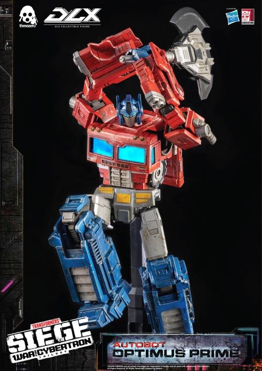 Transformers: War for Cybertron Trilogy DLX Scale Collectible Series Autobot Optimus Prime Action Figure (Reissue)