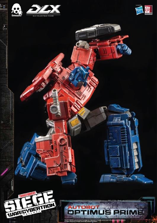 Transformers: War for Cybertron Trilogy DLX Scale Collectible Series Autobot Optimus Prime Action Figure (Reissue)