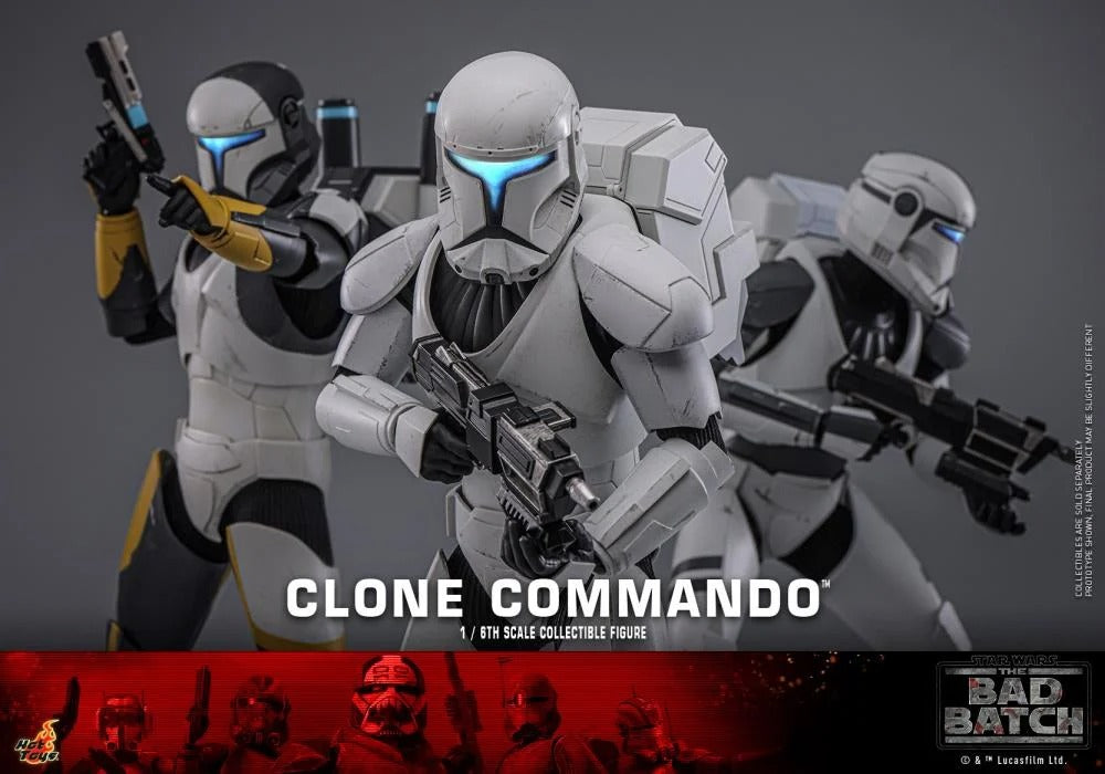Star Wars: The Bad Batch - Clone Commando 1/6th Scale Collectible Figure - TMS131