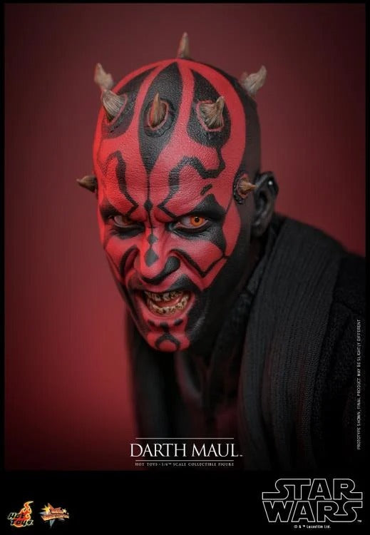 Star Wars: The Phantom Menace - Darth Maul With Sith Speeder 1/6th Scale Collectible Figure Set - MMS749