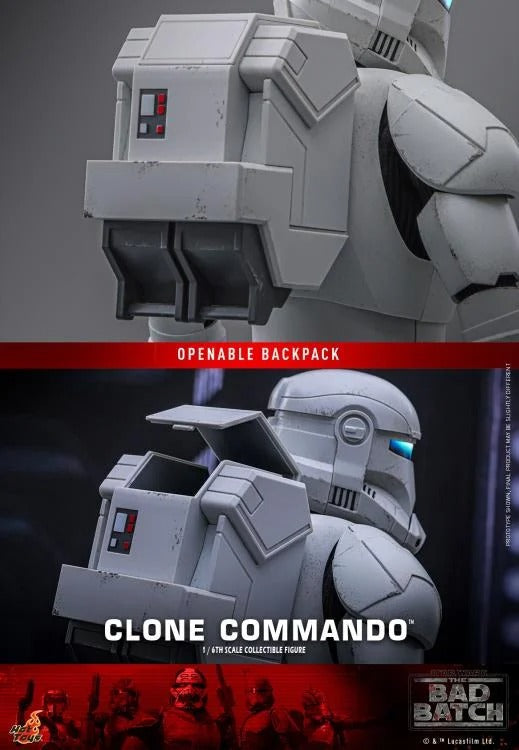 Star Wars: The Bad Batch - Clone Commando 1/6th Scale Collectible Figure - TMS131