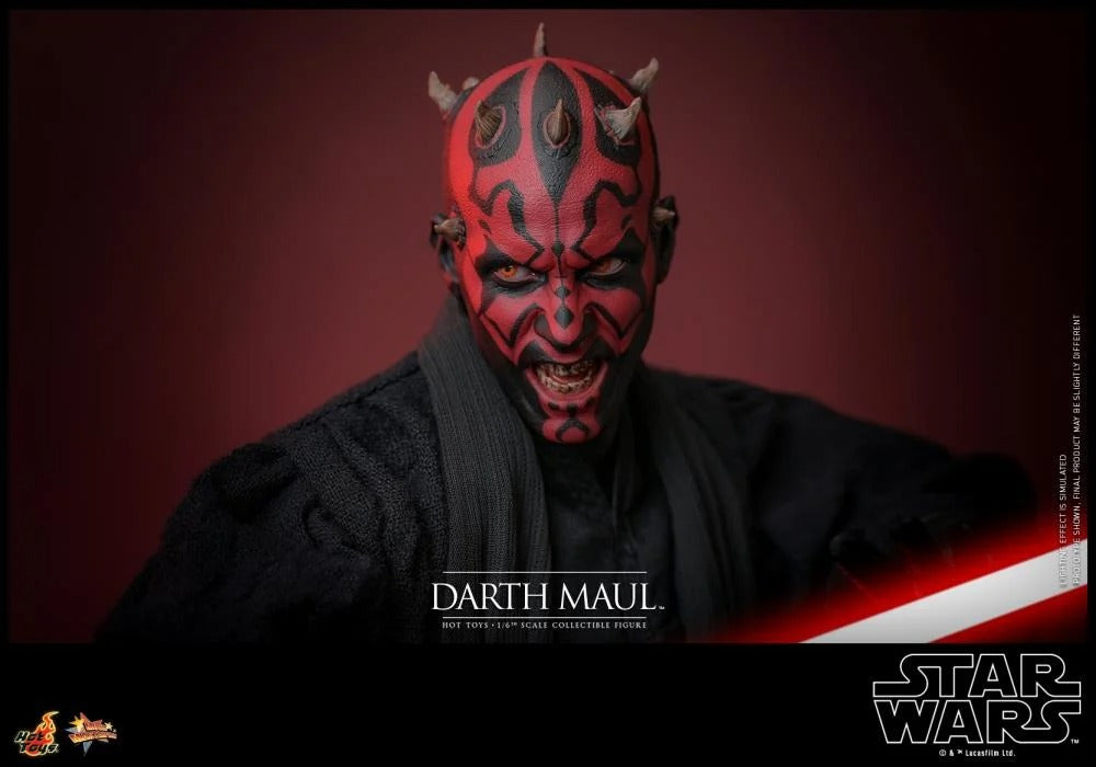 Star Wars: The Phantom Menace - Darth Maul With Sith Speeder 1/6th Scale Collectible Figure Set - MMS749