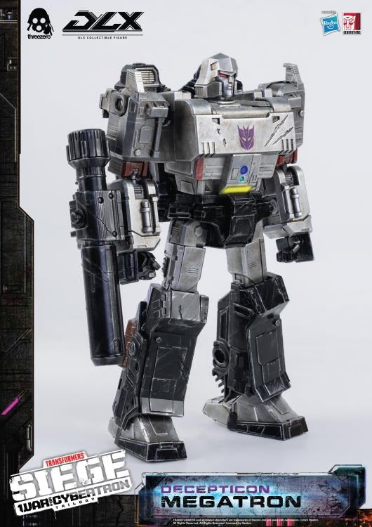 Transformers: War for Cybertron Trilogy DLX Scale Collectible Series Decepticon Megatron Action Figure (Reissue)