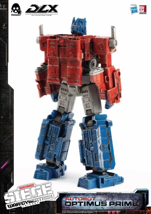 Transformers: War for Cybertron Trilogy DLX Scale Collectible Series Autobot Optimus Prime Action Figure (Reissue)