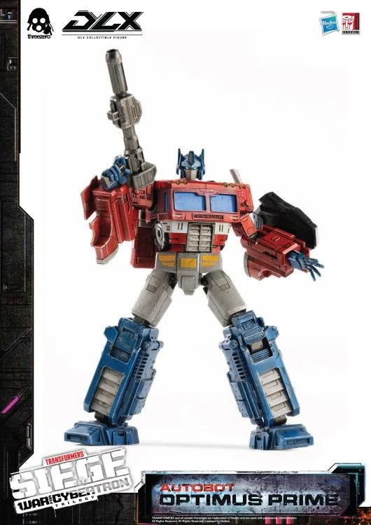 Transformers: War for Cybertron Trilogy DLX Scale Collectible Series Autobot Optimus Prime Action Figure (Reissue)