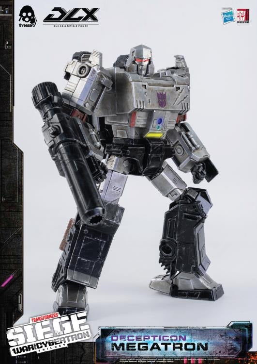 Transformers: War for Cybertron Trilogy DLX Scale Collectible Series Decepticon Megatron Action Figure (Reissue)