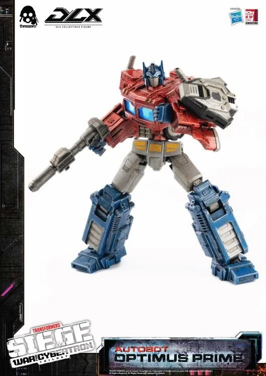Transformers: War for Cybertron Trilogy DLX Scale Collectible Series Autobot Optimus Prime Action Figure (Reissue)