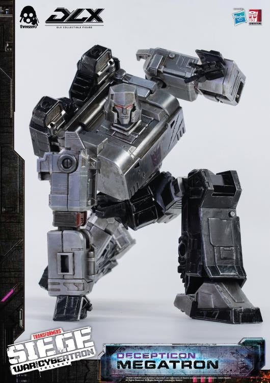 Transformers: War for Cybertron Trilogy DLX Scale Collectible Series Decepticon Megatron Action Figure (Reissue)
