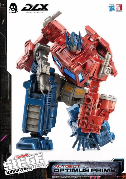 Transformers: War for Cybertron Trilogy DLX Scale Collectible Series Autobot Optimus Prime Action Figure (Reissue)