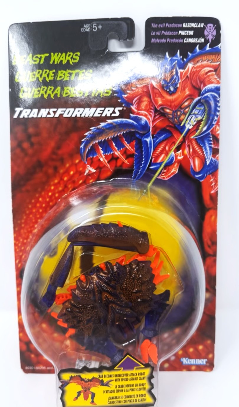 Transformers Beast Wars Razorclaw Crab Predacon