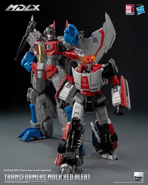 Transformers MDLX Articulated Figure Series Red Alert (preorder Dec 2025)
