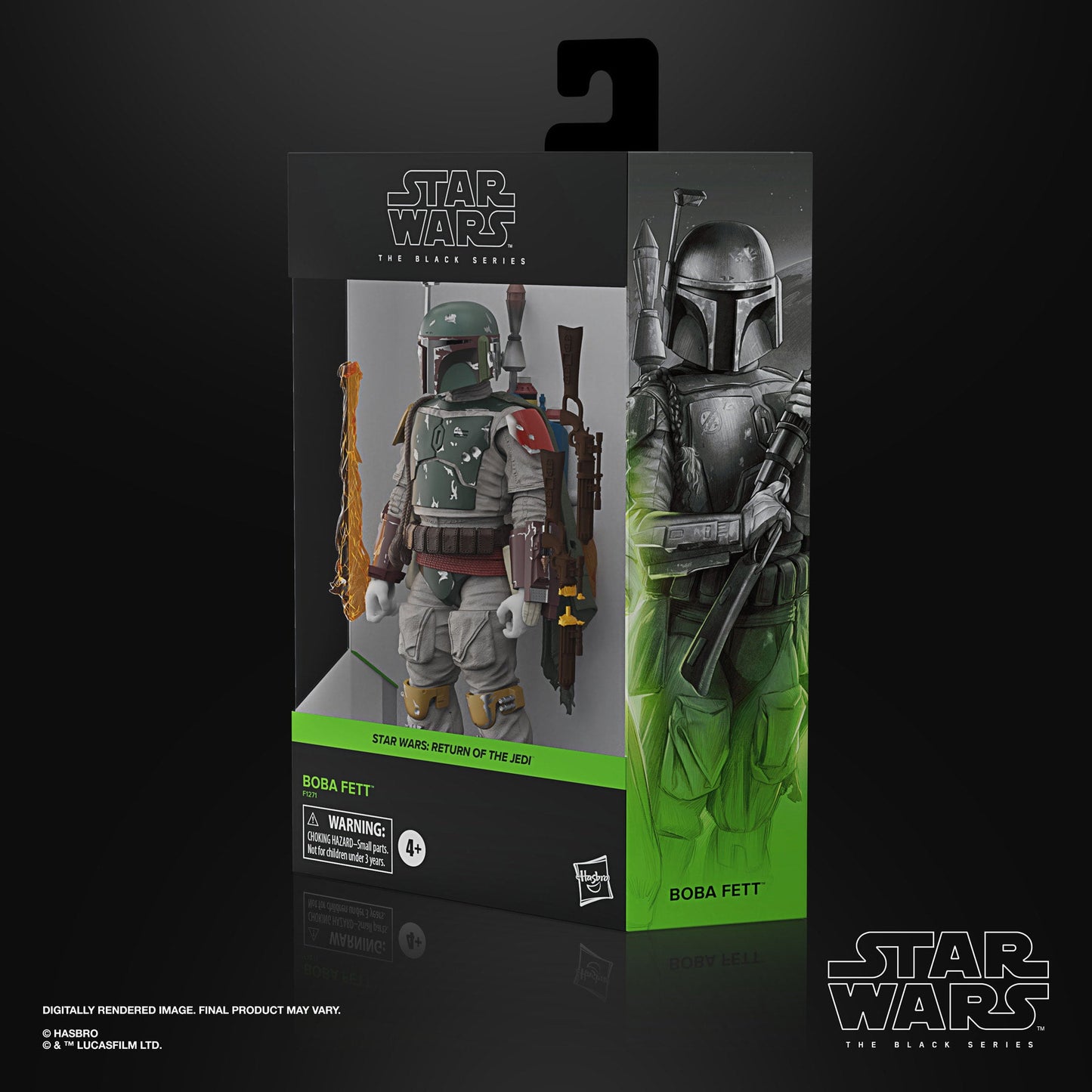 Star Wars The Black Series Boba Fett - Return of the Jedi (Subpar Packaging)