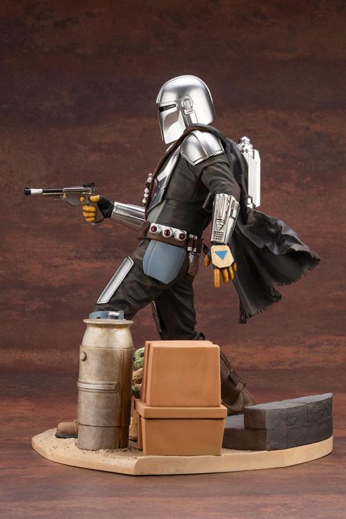The Mandalorian and The Child Statue by KOTOBUKIYA ArtFX Star Wars