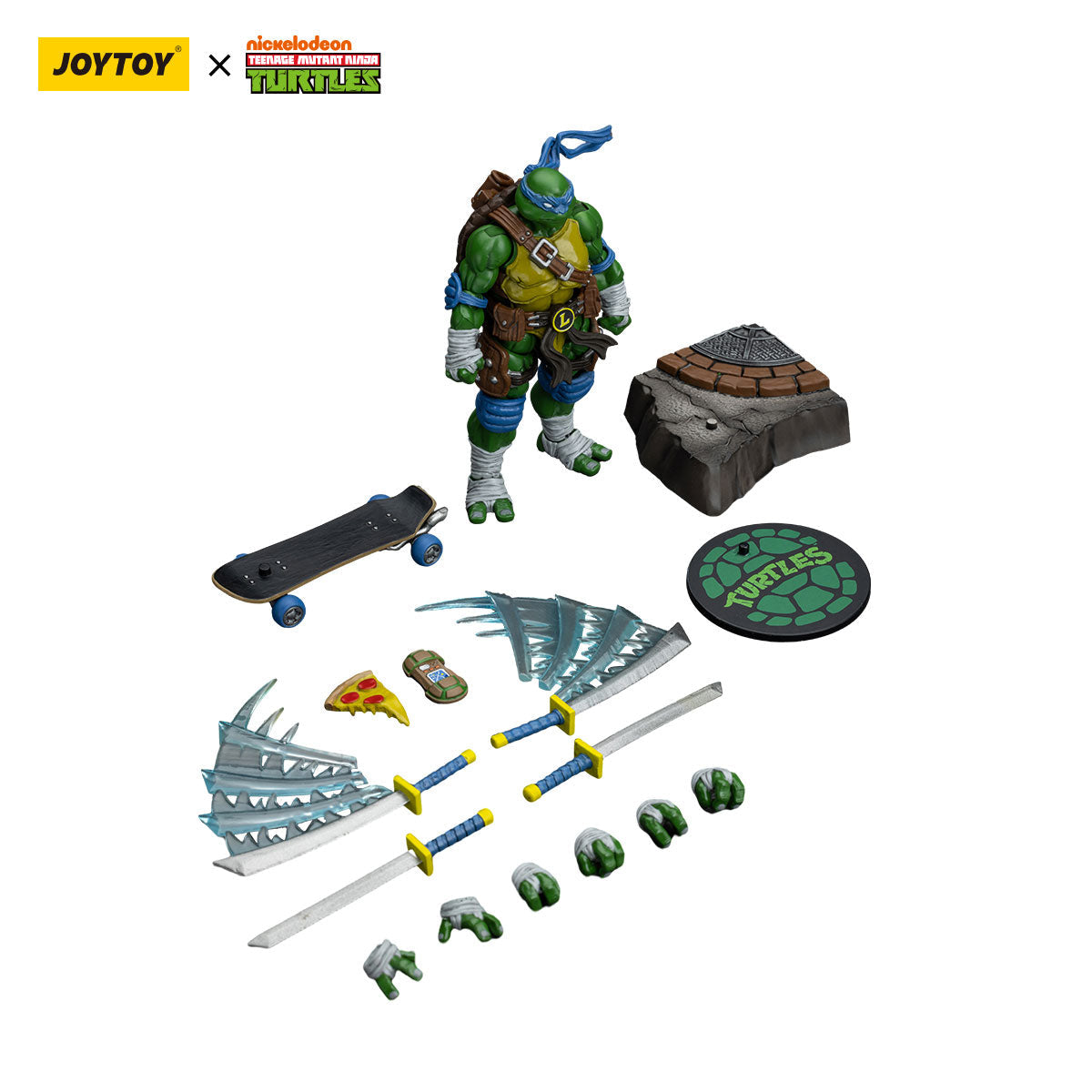 TMNT - 1/18 Scale Teenage Mutant Ninja Turtles - SET OF 4