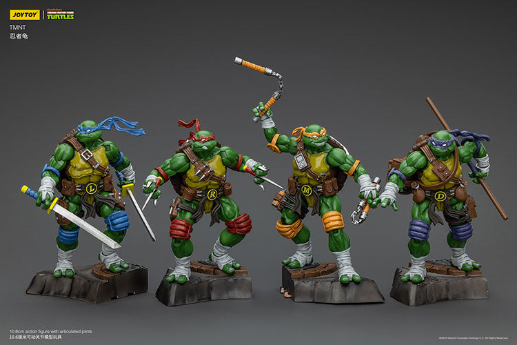 TMNT - 1/18 Scale Teenage Mutant Ninja Turtles - SET OF 4