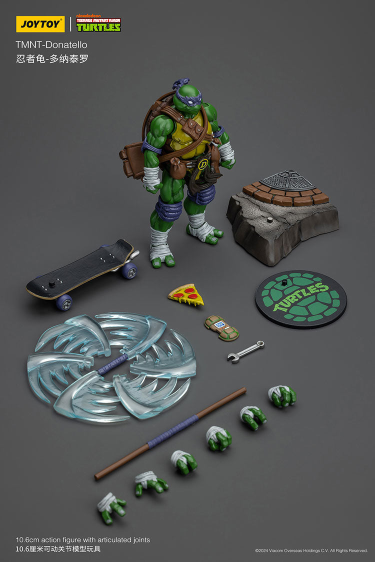 TMNT - 1/18 Scale Teenage Mutant Ninja Turtles - SET OF 4