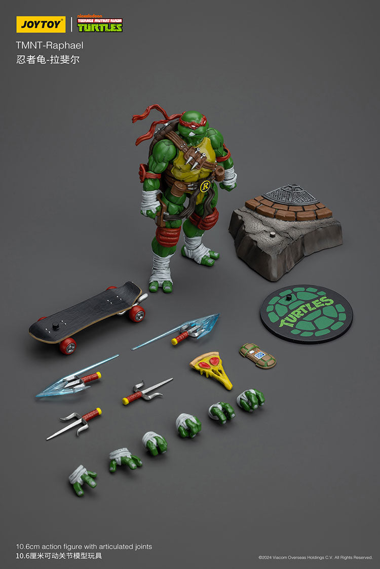 TMNT - 1/18 Scale Teenage Mutant Ninja Turtles - SET OF 4